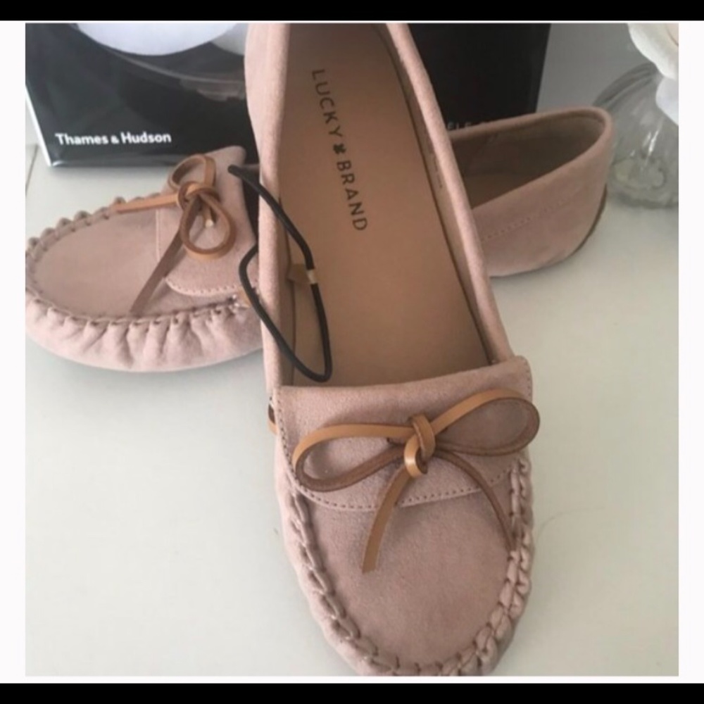 Pink suede shoes